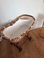 Rotan Wiegje op Wielen, Kinderen en Baby's, Ophalen, Zo goed als nieuw, Wieg