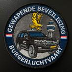 Patch Koninklijke Marechaussee | GBB, Verzamelen, Militaria | Algemeen, Verzenden, Marechaussee, Embleem of Badge