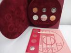 Cassette met 6 x Proof muntsets 1996 t/m 2001 Ned., Postzegels en Munten, Munten | Nederland, Ophalen of Verzenden, Koningin Beatrix