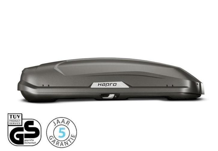 Hapro Trivor 560 Supermatt anthracite te koop of te huur, Auto diversen, Dakkoffers, Nieuw, Ophalen