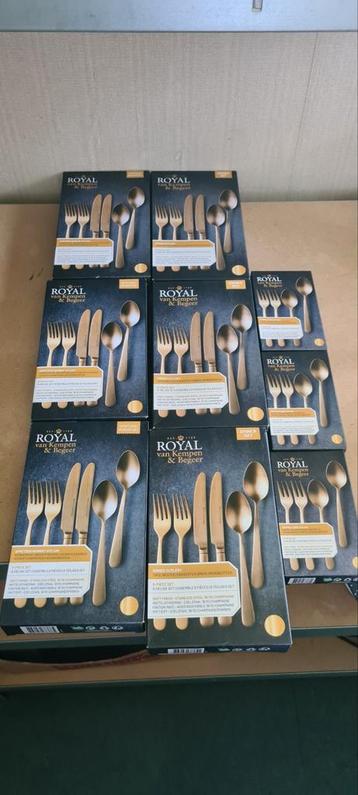 Complete set ah royal van kempen en begeer bestek besteksets