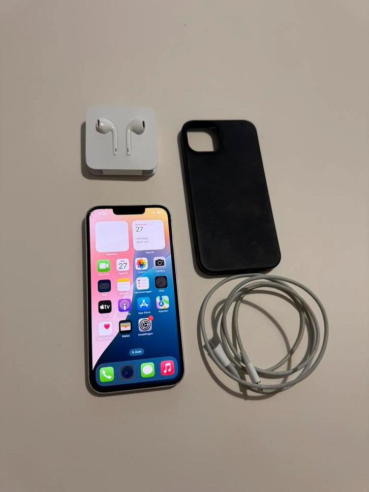 Iphone 12 - 128GB | Met Accesoires, Telecommunicatie, Mobiele telefoons | Apple iPhone, Zo goed als nieuw, 128 GB, iPhone 12, Zwart