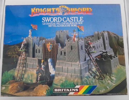 Britains Knights of the Sword Sword Castle in doos! 7791, Verzamelen, Poppetjes en Figuurtjes, Gebruikt, Ophalen of Verzenden