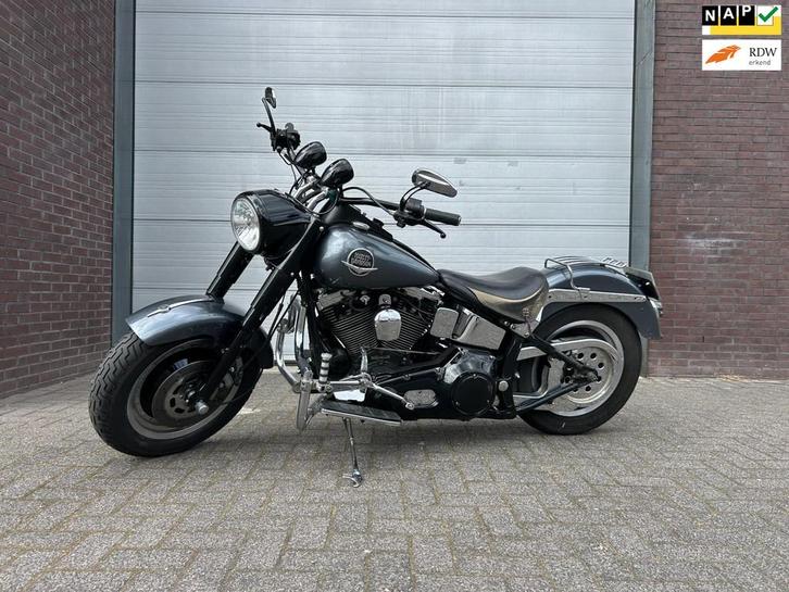 Harley Davidson Chopper FLSTF Fat Boy 1340 cc zeer mooi 6900, Motoren, Motoren | Harley-Davidson, Bedrijf, Chopper, meer dan 35 kW