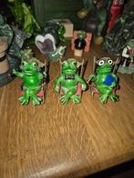 3 Kikker Beeldjes op Stoel - Verzameling, Verzamelen, Ophalen of Verzenden