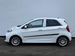 Kia Picanto 1.0 CVVT X-treme Sportvelgen | Leer | Clima | 5, Auto's, Voorwielaandrijving, Euro 5, 400 kg, Wit