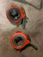 Ridgid draadsnij koppen, Ophalen, Gebruikt, Metaaldraaibank