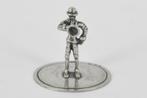 ZILVEREN MINIATUUR TROMPETTIST, Ophalen of Verzenden, Zilver