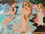 Happy Art - Geboorte van Venus Acryl Schilderij, Ophalen of Verzenden