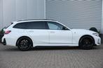 Bmw 3-SERIE Touring 330e M-Sport LCI 292PK Pano/HUD/H&K/Stuu, Automaat, 1998 cc, Gebruikt, Wit