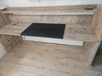 Steigerhouten bureau, Ophalen, Zo goed als nieuw, Bureau