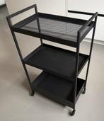 Ikea Nissafors roltafel zwart, Ophalen, Zo goed als nieuw