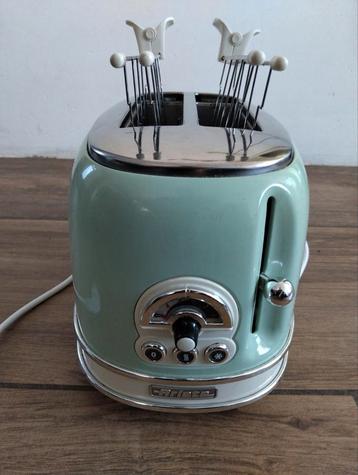 Ariete Vintage Broodrooster - Mintgroen beschikbaar voor biedingen