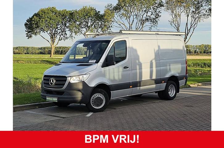 Mercedes-Benz Sprinter 514 2.2 CDI L2H1 EURO VI-D Dubbelluch, Auto's, Bestelauto's, Bedrijf, Te koop, ABS, Achteruitrijcamera
