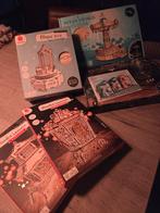 Houten Knutselpakketten - Muziekdoos, Lantaarns, Miniatuur, Ophalen of Verzenden, Nieuw, Knutselwerk