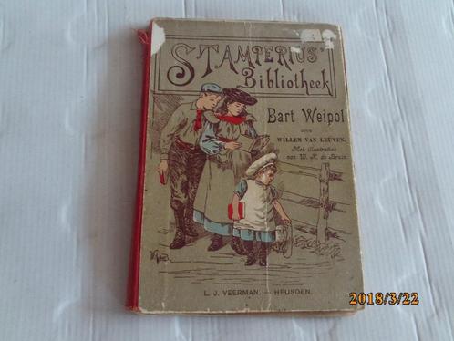 bart weipol - stamperius bibliotheek - willem van leuven, Antiek en Kunst, Antiek | Boeken en Bijbels, Ophalen of Verzenden