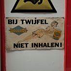 Deluxol motorolie reclamebord, Ophalen of Verzenden, Zo goed als nieuw, Reclamebord