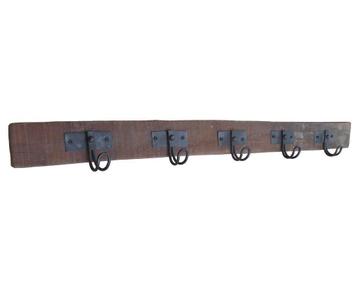 Grote wandkapstok oud hout beschikbaar voor biedingen