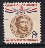 4026 – USA michel 737 gestempeld , Lajos Kossuth, Verzenden, Gestempeld, Noord-Amerika