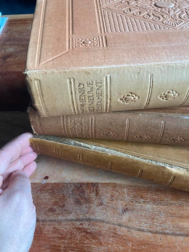 Matthew Henry Verklaring Nieuwe Testament - 3 Delen, Antiek en Kunst, Antiek | Boeken en Bijbels, Ophalen of Verzenden