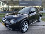 Nissan Juke 1.6 N-Connecta / Automaat / Trekhaak afneembaar, 12 maanden, 4 cilinders, Leder en Stof, Zwart