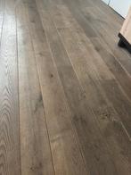 Eiken houten vloer 26m2, Ophalen, Gebruikt, Hout, 10 tot 30 cm