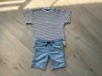 Short Shoeby en badstof T-shirt Tumble ‘n Dry maat 128, Broek, Ophalen of Verzenden, Zo goed als nieuw, Shoeby