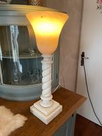 Marmeren schemerlamp, Huis en Inrichting, Lampen | Vloerlampen, Overige materialen, Schemerlamp, Ophalen of Verzenden, Zo goed als nieuw