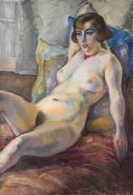 ==uit 1933==Claire Bonebakker 1904-1979==liggend naakt==, Antiek en Kunst, Ophalen