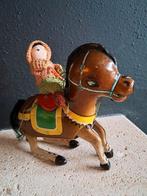 Opwindpaardje van blik, Antiek en Kunst, Antiek | Speelgoed, Ophalen of Verzenden