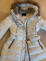 NIEUW v Anna Moda Piu mooie warme jas + afritsbare capach, Maat 38/40 (M), Wit, Nieuw, Ophalen of Verzenden