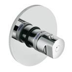 Kludi Newwaves afbouwdeel inbouwthermostaat (chroom), Ophalen of Verzenden, Nieuw, Chroom, Kraan