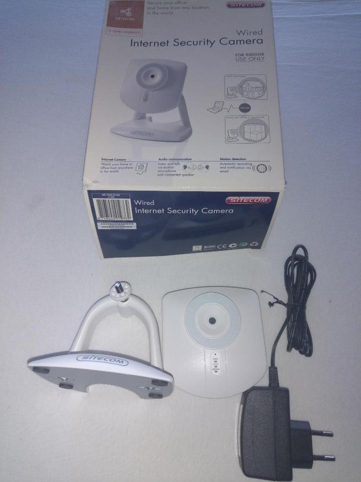 0018 - SiteCom LN-406 v1 Internet camera, Audio, Tv en Foto, Videobewaking, Zo goed als nieuw, Binnencamera, Ophalen of Verzenden
