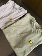 Twee t-shirts van Lyle & Scott, mt. S, Kleding | Heren, T-shirts, Maat 46 (S) of kleiner, Grijs, Ophalen of Verzenden, Zo goed als nieuw
