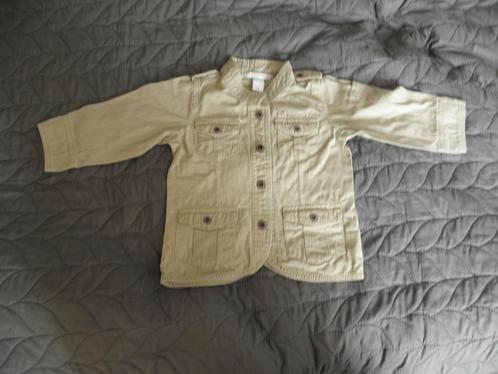 Net basic tijdloos beige katoenen jasje H&M mt 80 nieuwstaat, Kinderen en Baby's, Babykleding | Maat 80, Zo goed als nieuw, Meisje