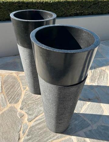 2 x Pracht waskom wastafel hardsteen zeer luxe en puur desig beschikbaar voor biedingen