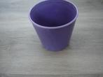 bloempot paars, Tuin en Terras, Kunststof, Rond, Zo goed als nieuw, Tuin