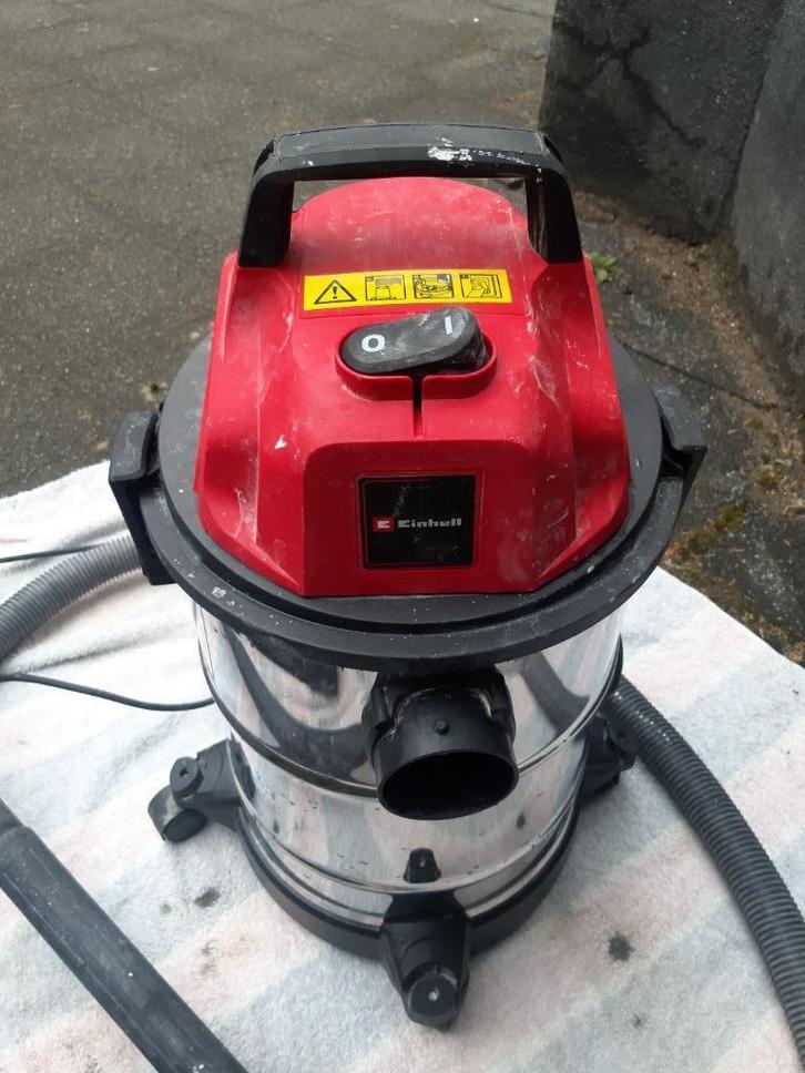 Einhell TC-VC 1820 S nat-/droogzuiger 1.250W 20L, Witgoed en Apparatuur, Stofzuigers, Gebruikt, Stofzuiger, 1200 tot 1600 watt
