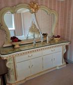 Elegante dressoir met spiegel, Huis en Inrichting, Gebruikt, Klassiek, 150 tot 200 cm, Ophalen of Verzenden