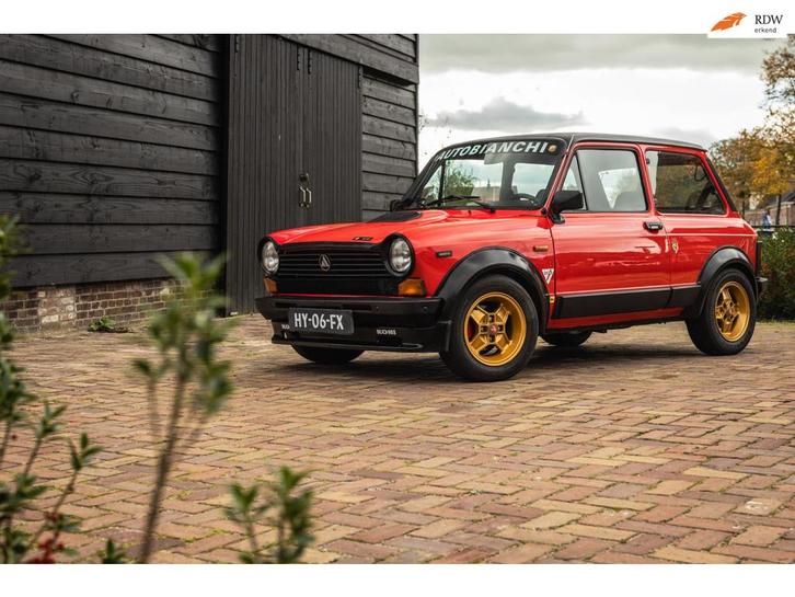 Abarth Autobianchi A112 70HP | Orig NL | Abarth Rosso |, Auto's, Abarth, Bedrijf, Te koop, Benzine, Hatchback, Handgeschakeld