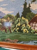 schilderij geborduurd oostenrijk, Ophalen of Verzenden, 'T Olde Gre-j, Info@toldegrej.nl, Endepoelstraat 20f Didam