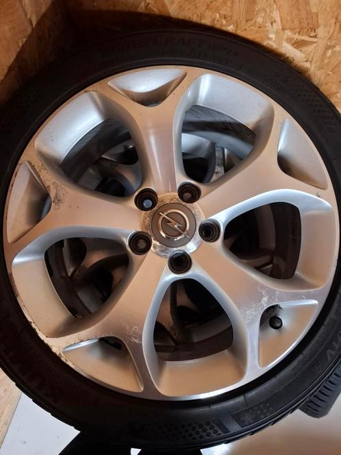 Opel OPC Velgen 17 inch met Winterbanden, Auto-onderdelen, Banden en Velgen, Banden en Velgen, Winterbanden, 17 inch, 215 mm, Personenwagen