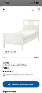 Hemnes bed nieuw!!, Ophalen, 90 cm, Eenpersoons, Wit