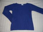 Mooi blauw shirt lange mouw merk Ruby Fashion maat 140, Meisje, Ruby fashion, Ophalen of Verzenden, Zo goed als nieuw