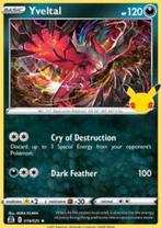 Pokemon - Yveltal (CEL 019) - Holo rare.., Ophalen of Verzenden, Nieuw, Losse kaart, Foil