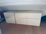 BESTA meubel wit, Ophalen, Gebruikt