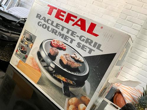 Tefal Raclette-Grill Gourmet Set – Zo goed als nieuw!, Witgoed en Apparatuur, Gourmetstellen, Zo goed als nieuw, 8 personen of meer