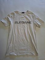 2LEGARE Wit T-shirt Maat S, Wit, Ophalen of Verzenden, Zo goed als nieuw, 2LEGARE