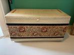 Vintage Deense Dekenkist jaren 60, Huis en Inrichting, Woonaccessoires | Kisten, Ophalen, Gebruikt, 50 tot 100 cm, Minder dan 50 cm