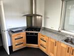 Hout kleurige keuken met echt marmerblad, Huis en Inrichting, Keuken | Complete keukens, Ophalen, Gebruikt, Bruin, Overige typen